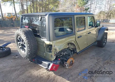 2025 Jeep Wrangler 4-Door Rubicon 4X4 z USA, uszkodzony, nr VIN 1C4PJXFNXSW529267